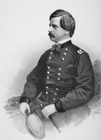 Portrait of Nathaniel Prentiss Banks (1816-94) by Mathew B. Brady